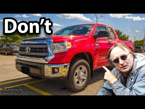 Why Not to Buy a Toyota Tundra