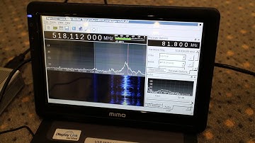 USRP E310 decoding the wireless mics at Yocto Dev Day