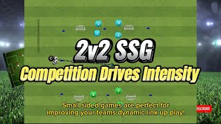 2v2 Small Sided Game | High Intensity Football / Soccer Drill