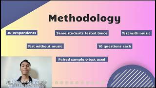 Presentation PBL Statistics II 'Effect Of Music On Concentration' Group 13 : My Statistician