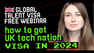 How to Get UK Global Talent Visa in 2024 - Free Webinar
