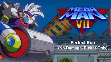 Mega Man 7 - Intro Stage Perfect Run (No Damage, Uncharged Buster-Only)