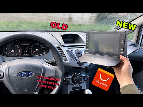 Install GPS Navi Android Tactile CarPlay BT Ford Fiesta 2009-2017 (  AliExpress ) 