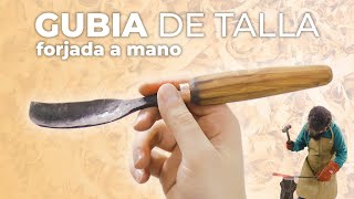 GUBIA Para Talla de Madera casera FORJADA a mano - Lo que Amazon no quiere que sepas