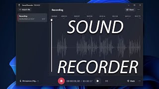 How to Install the New Sound Recorder in Windows 11 [New Feature]