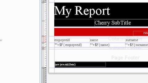 Java prog#118. Reports : Jasper iReports: How to Pass a query from Java Into the Report