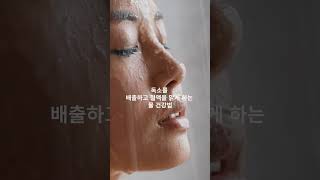 독소를 배출하고 혈액을 맑게 하는 물 건강법 활용  #shorts