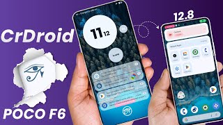 POCO F6 Official CrDroid update 12.8 Review, New Features and Improvements 🔥  screenshot 4