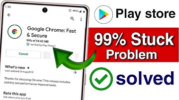 play store apps 99% stuck problem | app 99% stuck android fix
