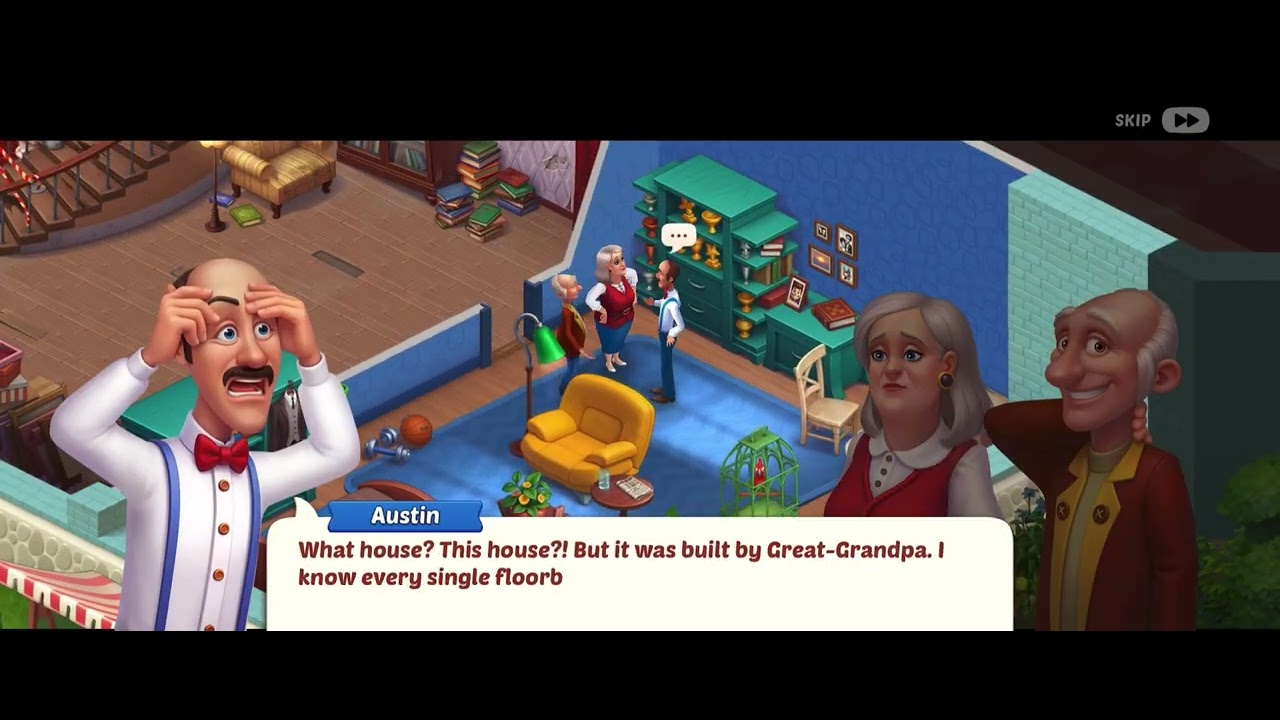 Homescapes:  Level 1 to 10