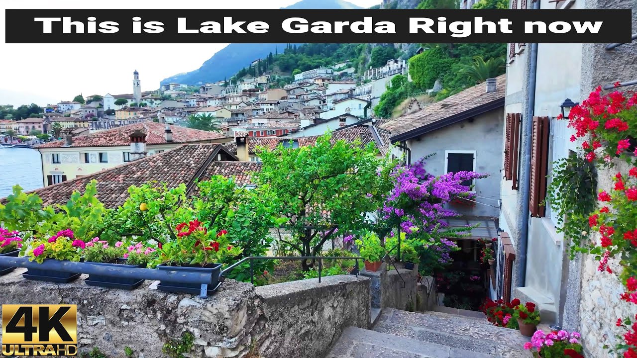 🌞 Summer in Limone: A Perfect Italian Escape | 4K Walking Tour 🇮🇹