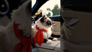 Funny Scottish Fold Ruling a Mediterranean Penthouse - AI Pet Art - Pet Video