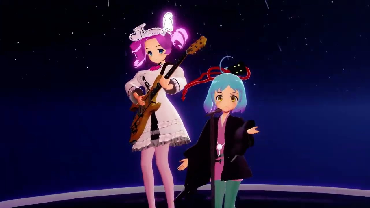 【MMD】musicxml2srt&lip する東北ずん子 / NEUTRINO でシャイニングスター【大江戸ちゃんこ 四国めたん カバー】