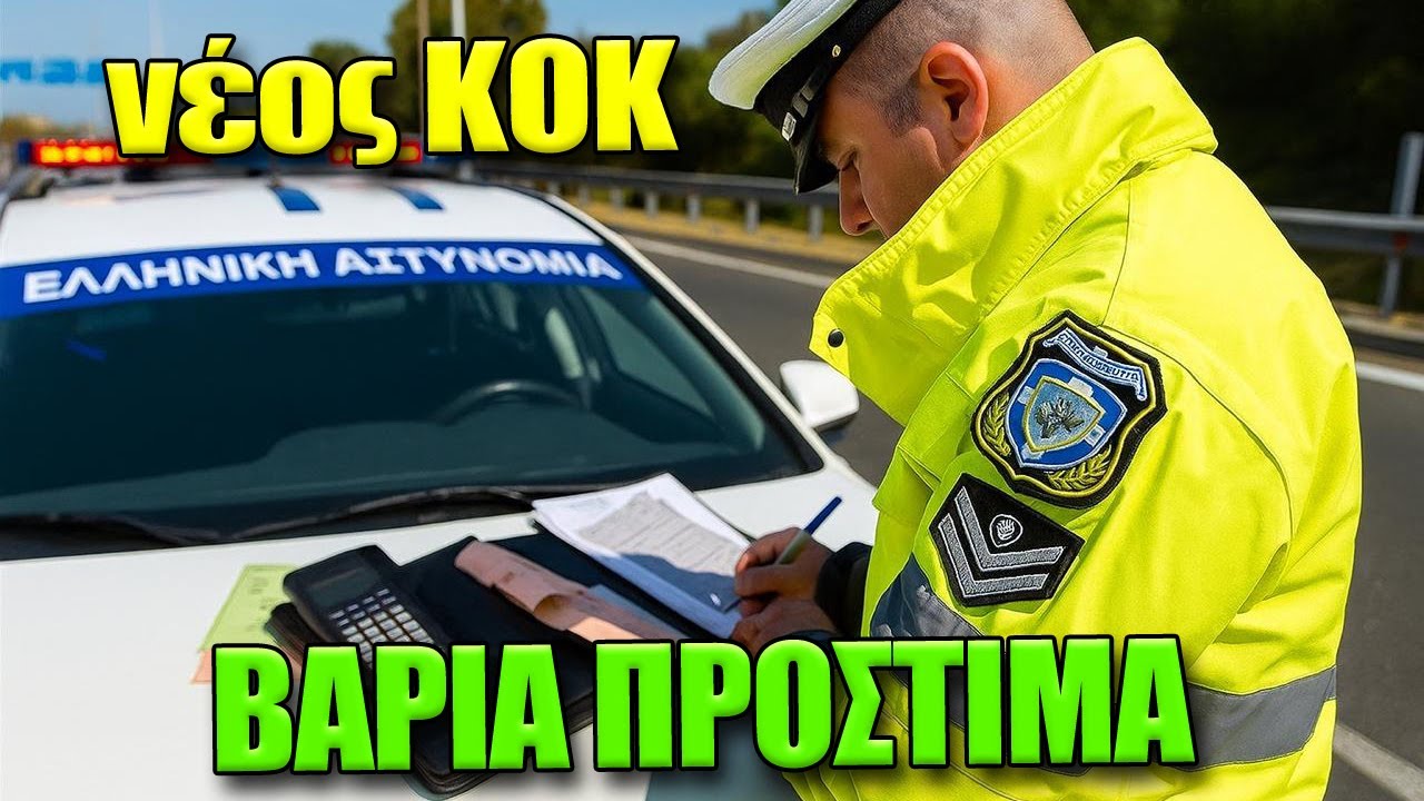 Πρόστιμα του νέου ΚΟΚ για παραβάσεις || μονόδρομος, μπουφάν, κόκκινο, κόντρες, ασθενοφόρο, κινητό… – Video Πρόστιμα του νέου ΚΟΚ για παραβάσεις || μονόδρομος, μπουφάν, κόκκινο, κόντρες, ασθενοφόρο, κινητό… – Video