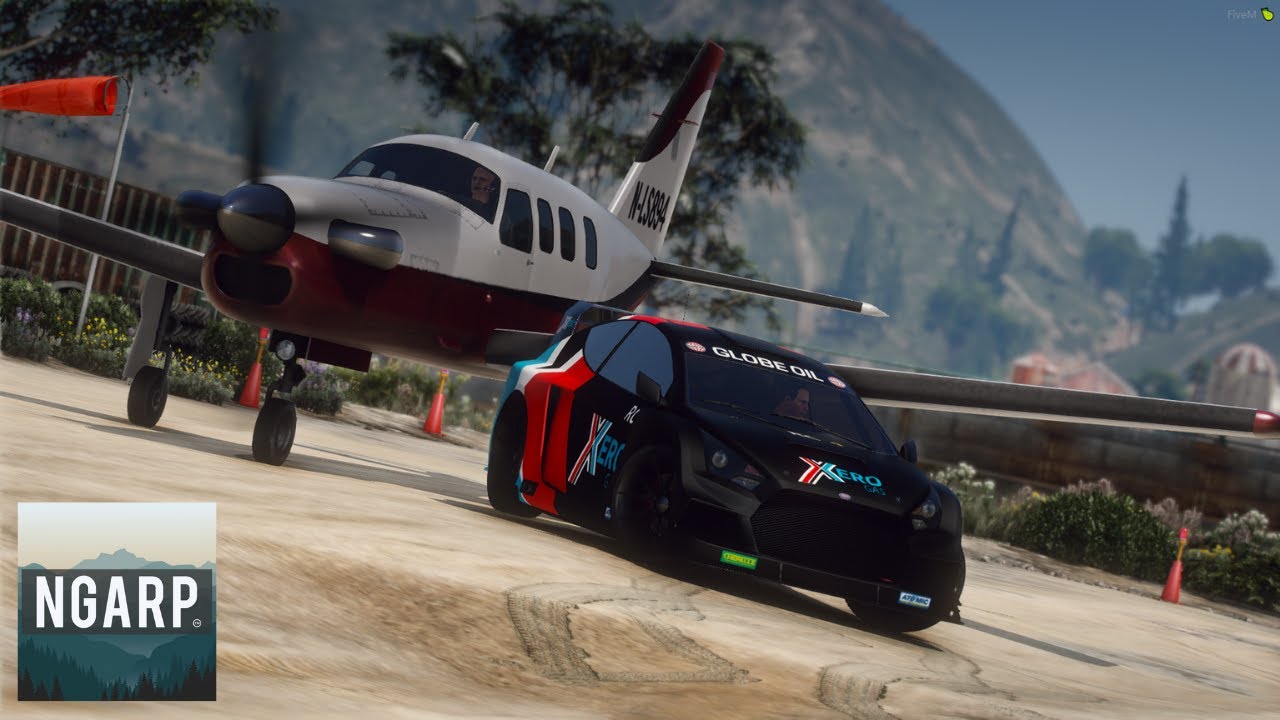 Car Vs Plane Race NGARP 87 YouTube