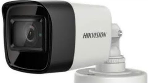 Hikvision 8mp bullet Camera Night vision