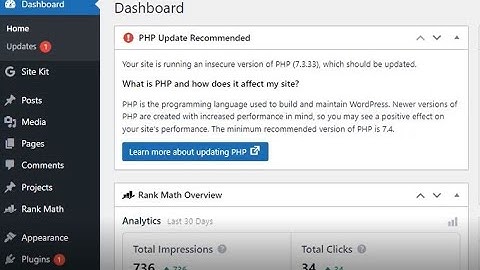 FIX PHP Update  Recommended Latest / php update recommended WordPress Website