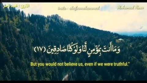 لقد كان في يوسف وأخوته آيات .. تلاوة خاشعة للقارئ محمد ناصر 🌺🎧