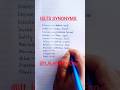 IELTS SYNONYMS / IELTS synonyms in English |💯📚