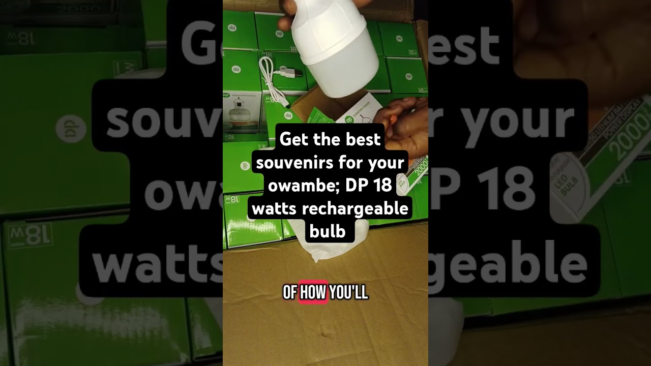 Dp 7812 Rechargeable Emergency Bulb- 18w - 2000mah