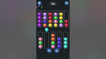 Ball Sort by Infinite Joy: Levels 7282, 7283, 7284