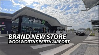 Woolworths Perth Airport New Supermarket At Perth Airport Shopping Centre Neighbourhood, Australia