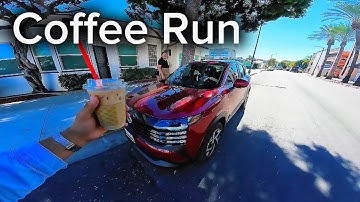 I Need Caffeine, lets go get some Coffee - Running Errands - Driving POV