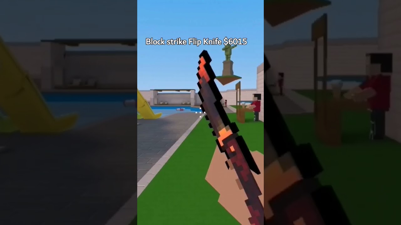 Block strike Flip knife $6015