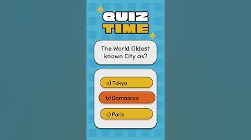 Quick Quiz Challenge: How Smart Are You?  #generalknowledge #challenge #quiz