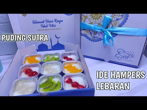 RESEP PUDING SUTRA BUAH SEGAR || IDE HAMPERS LEBARAN SUPER GAMPANG