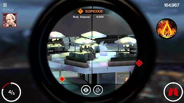 Hitman Sniper Chapter 1 Mission 8 - Score 350,000 (Promotion to Bronze Tier 2)