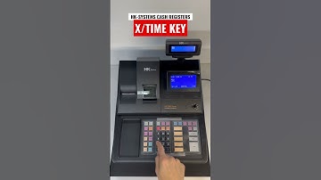 Using the X/TIME Key | HK Systems Cash Register Tutorials