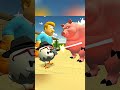 Chicken gun Jon and Garfield