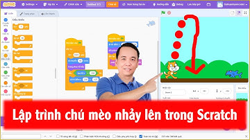 Lập trình Scracth để chú mèo nhảy lên  | Trại Huấn Luyện Coder iif