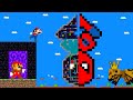 Pixnail: Mario Vs SPIDER-MAN: NO WAY HOME - Super Mario FANTASTIC 4 | Pacman Parody