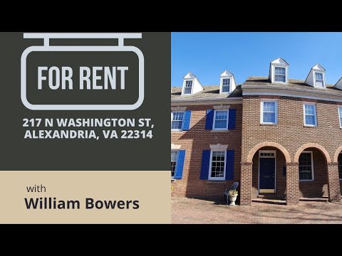 217 N Washington St, Alexandria, VA home video tour