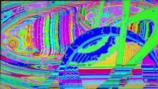 Rick and Morty intro on my Broken TV
