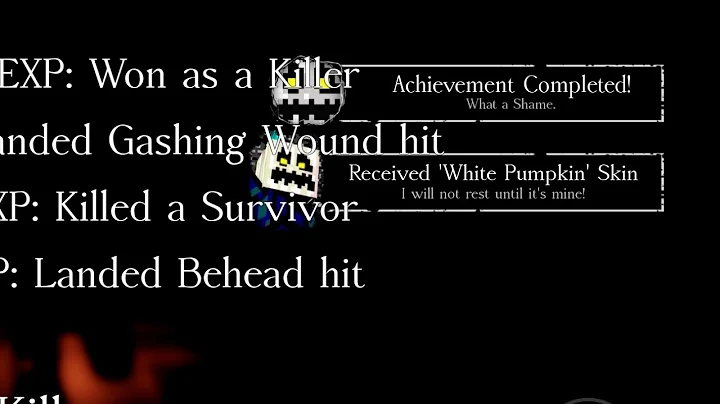 getting white pumpkin jason skin in forsaken