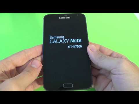 Samsung Galaxy Note N7000 hard reset