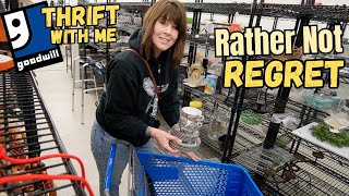 Rather Not REGRET IT | Goodwill Thrift With Me | Reselling