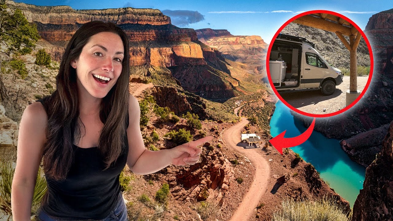 Driving & Camping at the Bottom of the Grand Canyon