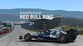 Lando N alpine text on a dangerous circuit 