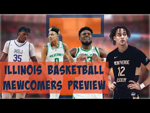 Illinois Basketball Newcomers Recruit | 2023-24