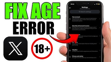 How To Fix Age Restriction on X Verify Your Account (2025)