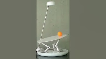 Can you see that ?🤔 An automatic ball balancing robot.