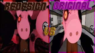 Roblox Piggy Distortion Redesign Distorted penny Vs Original Penny jumpscare!