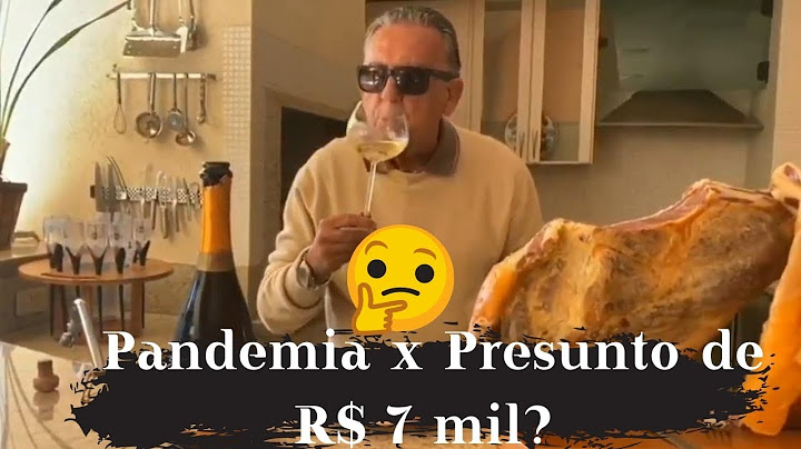 Galvão Bueno ensina a comer presunto de R$ 7 mil e vira meme