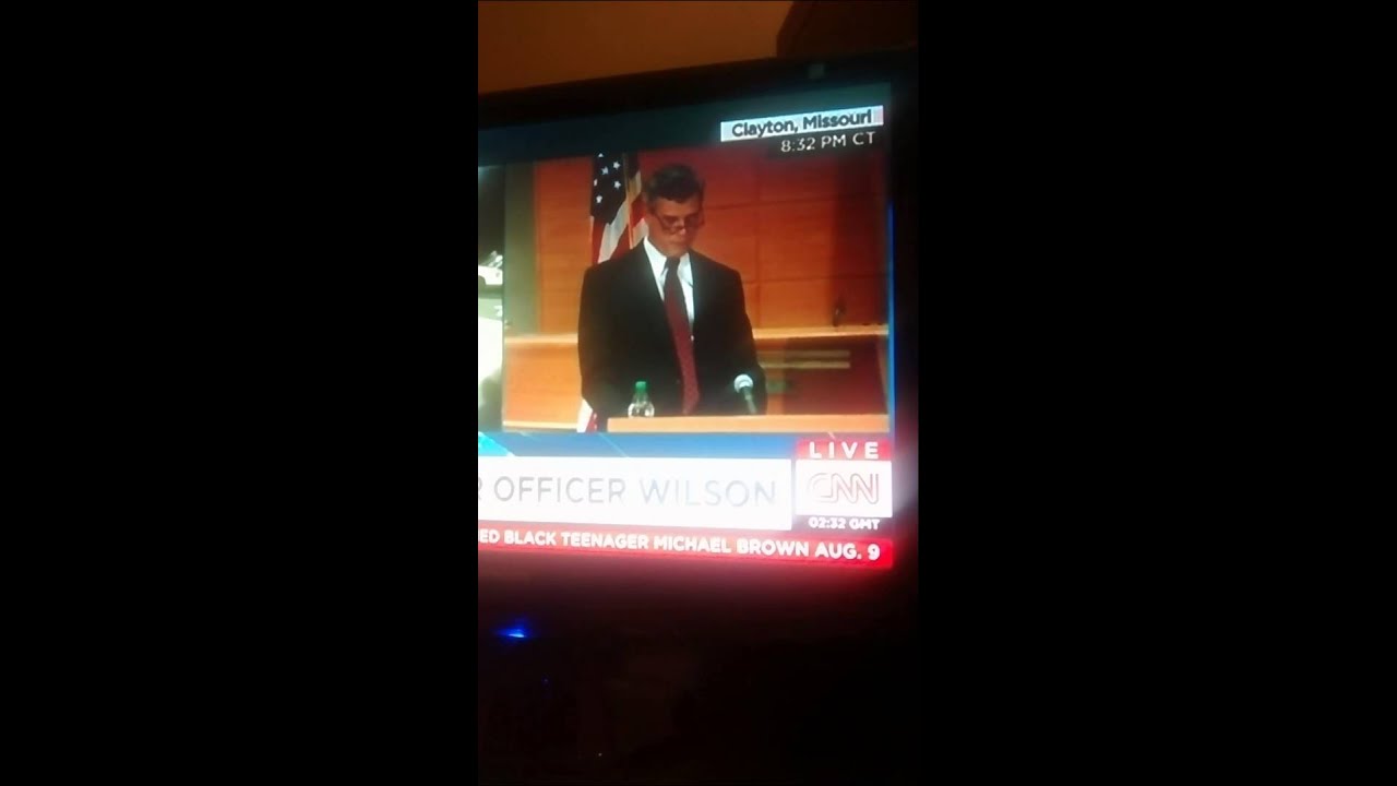 Darren Wilson Grand Jury Verdict