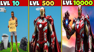 Level 1 IRON MAN to Level 1,000,000,000 DR DOOM in GTA 5