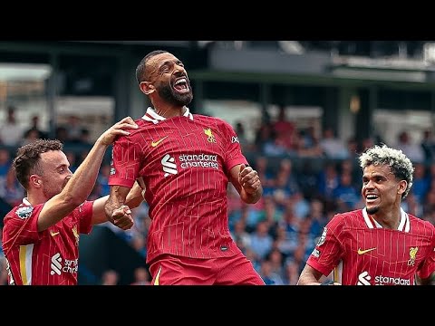 Liverpool 4 1 Ipswich Goals Premier League 2025 Cody Gakpo Scores Twice With Easy Win
